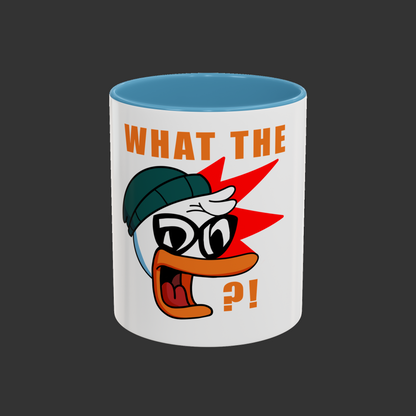 What the Duck Coffee / Tea Mug - Morning coffee. Instant attitude.