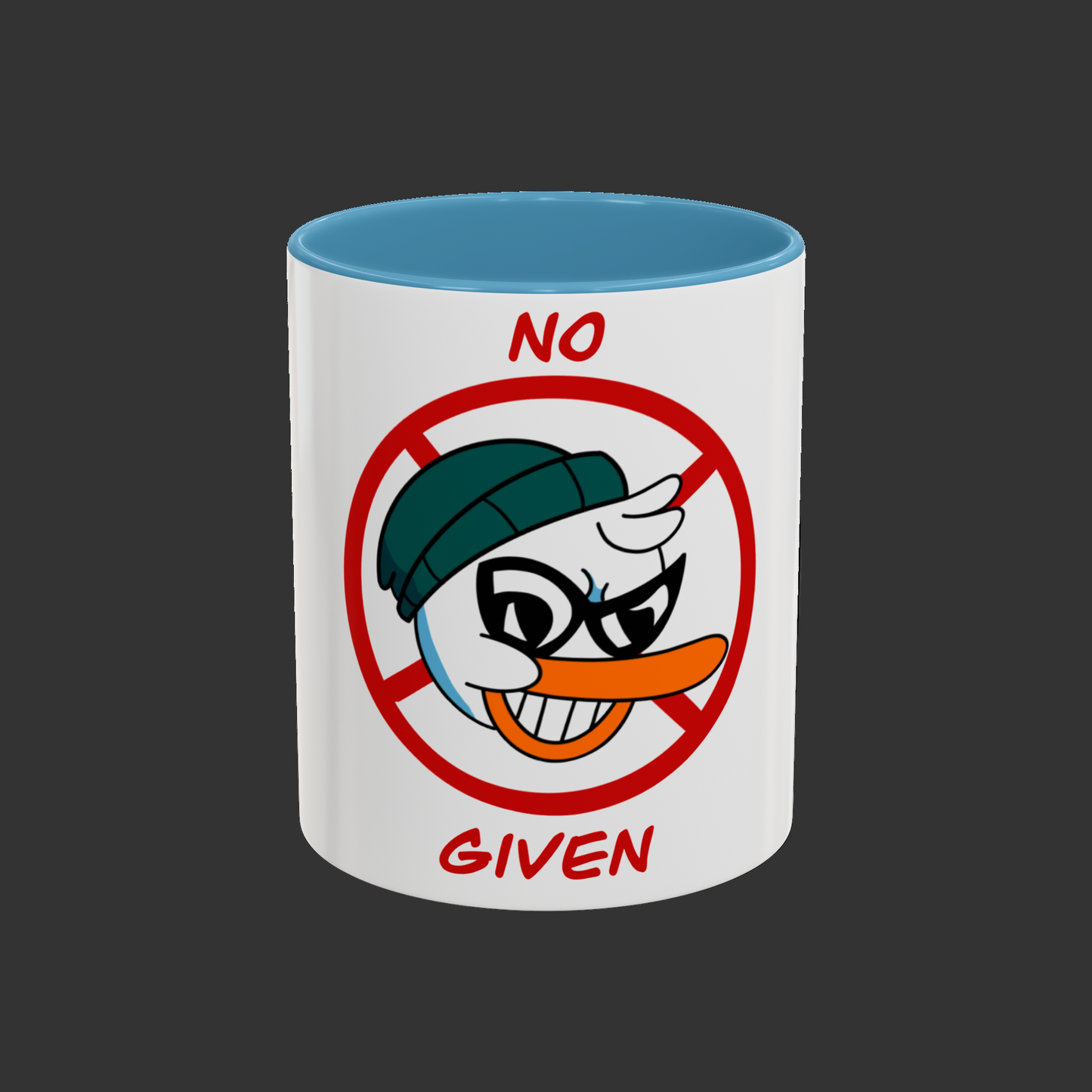 No Ducks Given Coffee / Tea Mug - Coffee first. Zero ducks after.