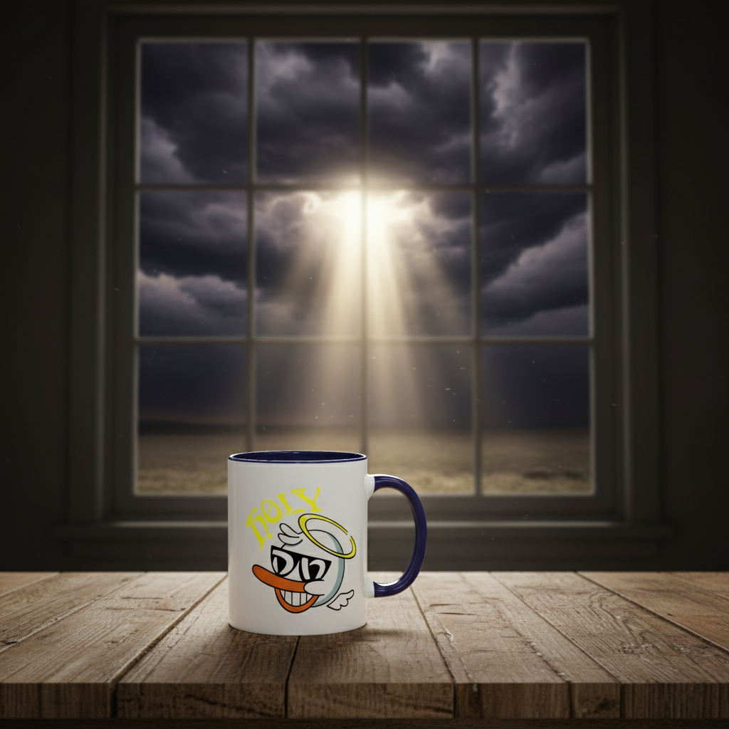 Holy Duck Coffee / Tea Mug - Sip holy. Stay cheeky.
