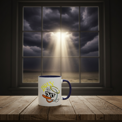 Holy Duck Coffee / Tea Mug - Sip holy. Stay cheeky.
