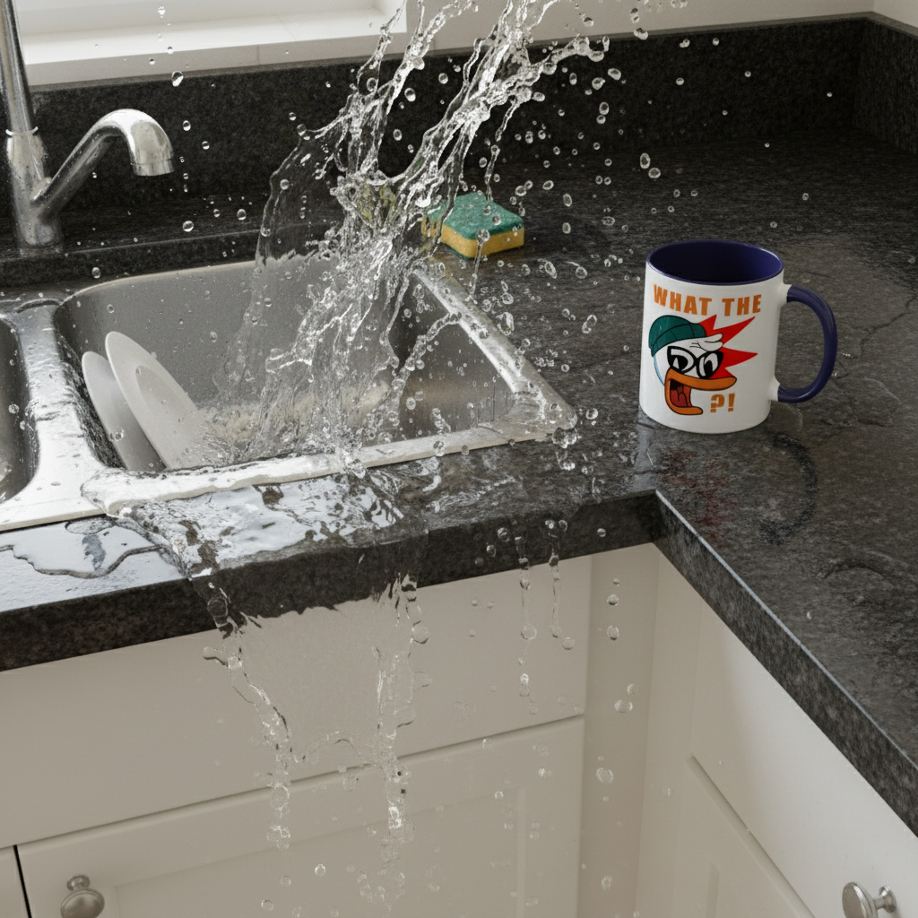 What the Duck Coffee / Tea Mug - Morning coffee. Instant attitude.
