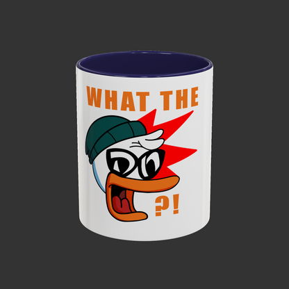 What the Duck Coffee / Tea Mug - Morning coffee. Instant attitude.