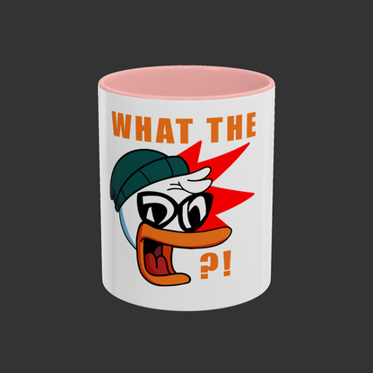 What the Duck Coffee / Tea Mug - Morning coffee. Instant attitude.