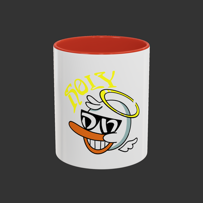 Holy Duck Coffee / Tea Mug - Sip holy. Stay cheeky.