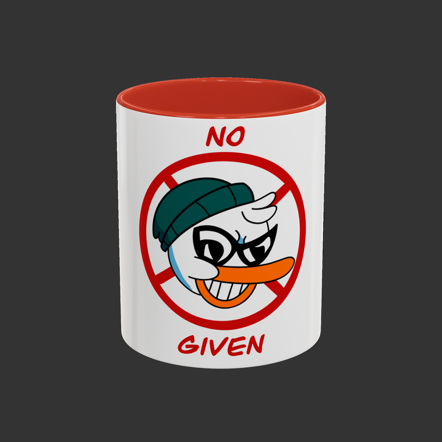 No Ducks Given Coffee / Tea Mug - Coffee first. Zero ducks after.