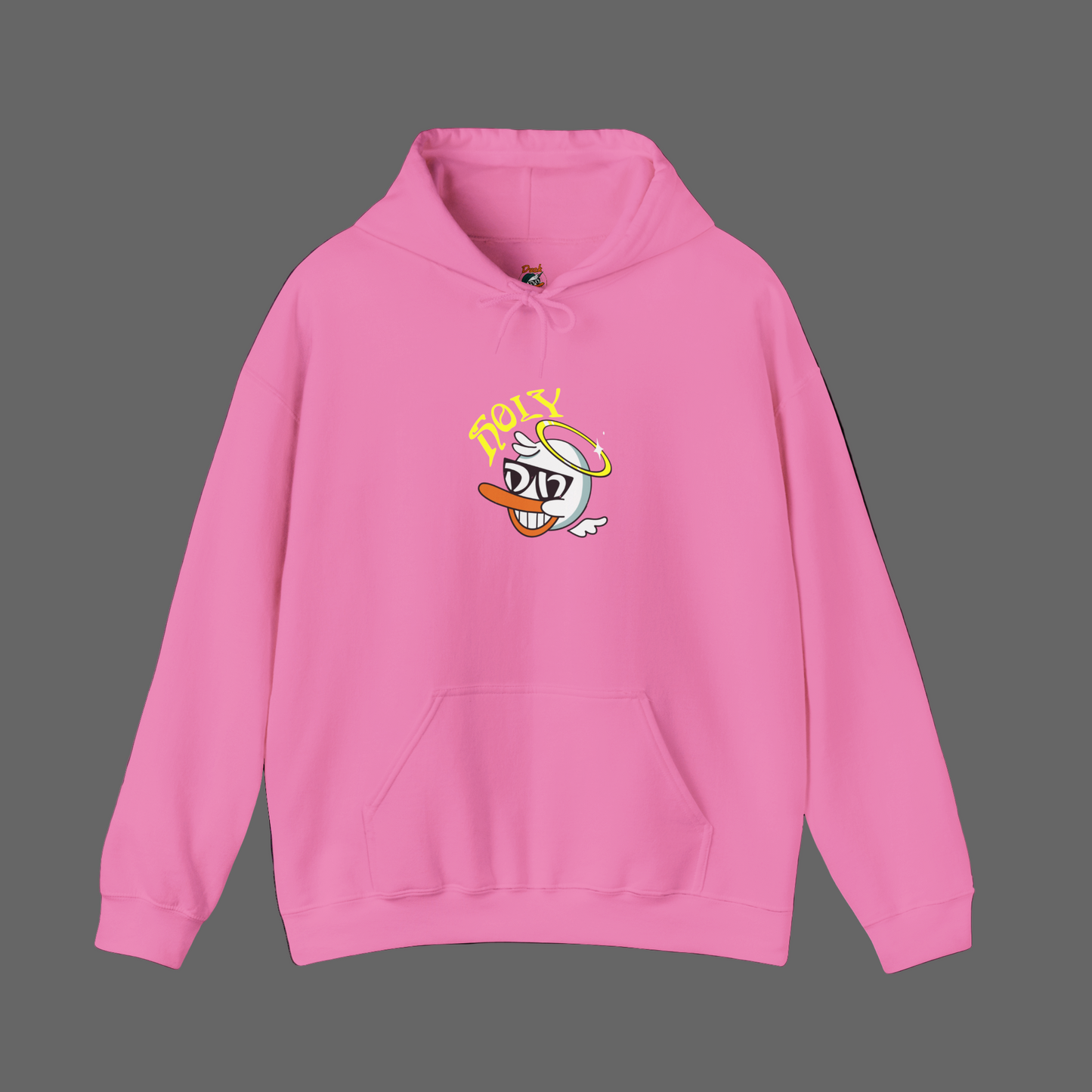 Holy Duck Unisex Streetwear Hoodie - Cozy comfort meets cheeky divine energy