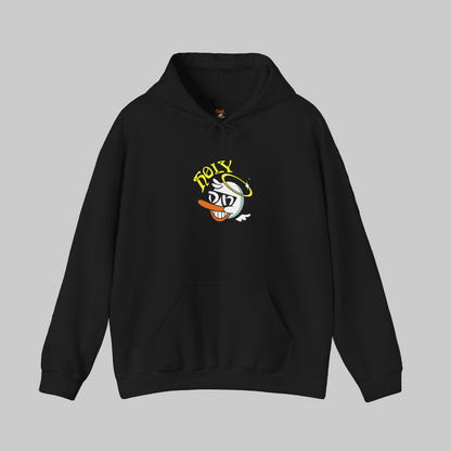 Holy Duck Unisex Streetwear Hoodie - Cozy comfort meets cheeky divine energy