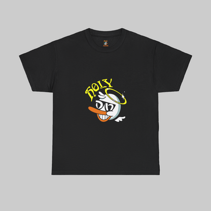 Holy Duck Unisex Streetwear Tee - A divine dose of attitude, streetwear style