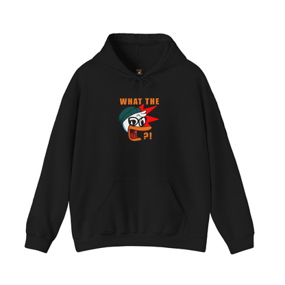 What the Duck Unisex Hoodie - Cozy. Bold. Duck unapologetically.