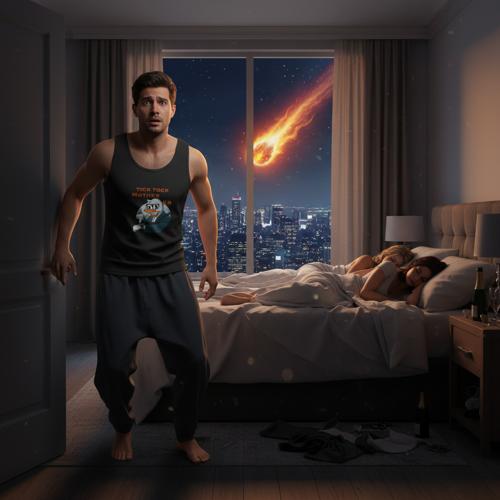 Tick Tock Unisex Tank Top - Cool. Loud. Dangerous.