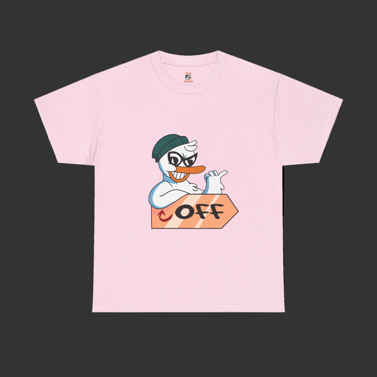 Duck Off Unisex Streetwear Tee - When subtlety isn't your style, wear your attitude