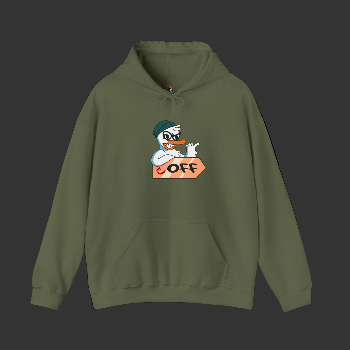 Duck Off Unisex Streetwear Hoodie - When "no" isn't enough, say it with a hoodie