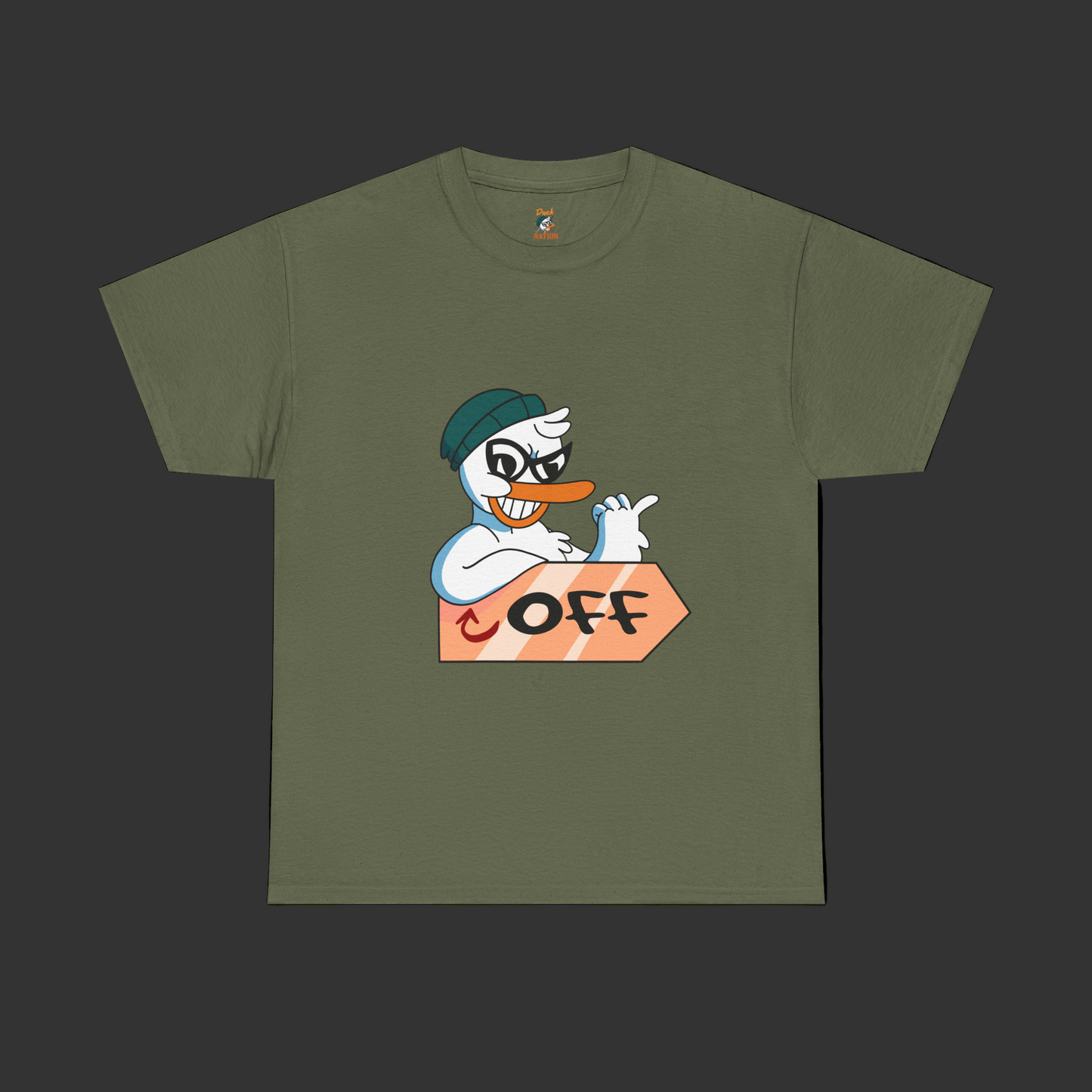Duck Off Unisex Streetwear Tee - When subtlety isn't your style, wear your attitude
