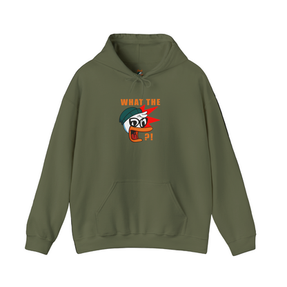 What the Duck Unisex Hoodie - Cozy. Bold. Duck unapologetically.
