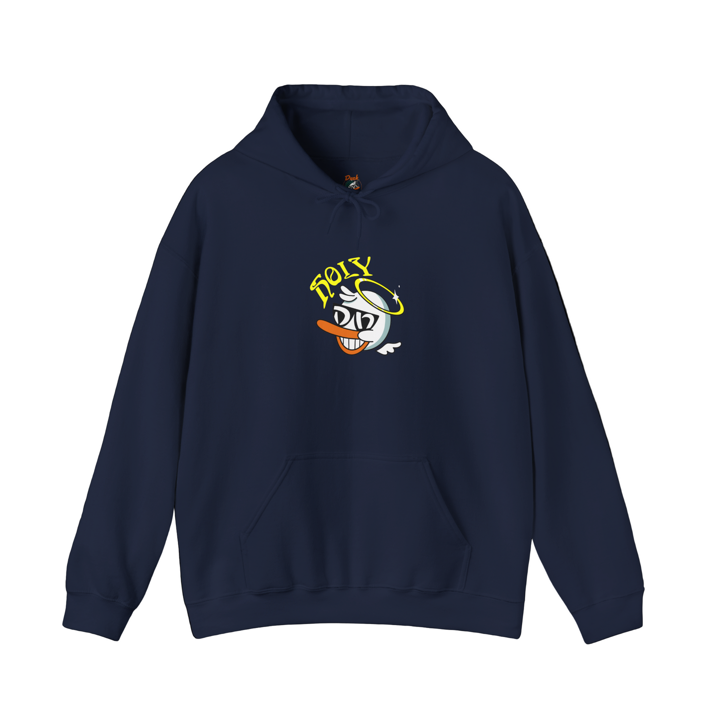 Holy Duck Unisex Streetwear Hoodie - Cozy comfort meets cheeky divine energy