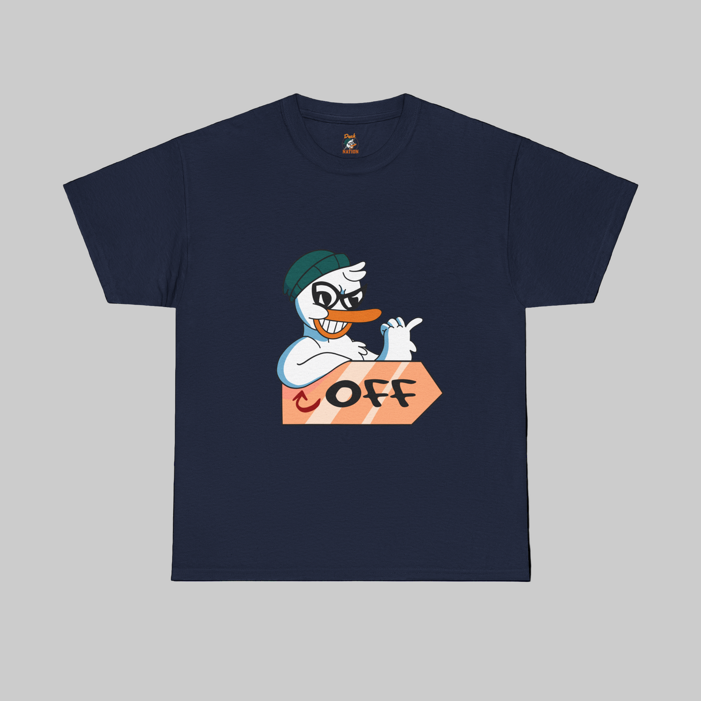 Duck Off Unisex Streetwear Tee - When subtlety isn't your style, wear your attitude