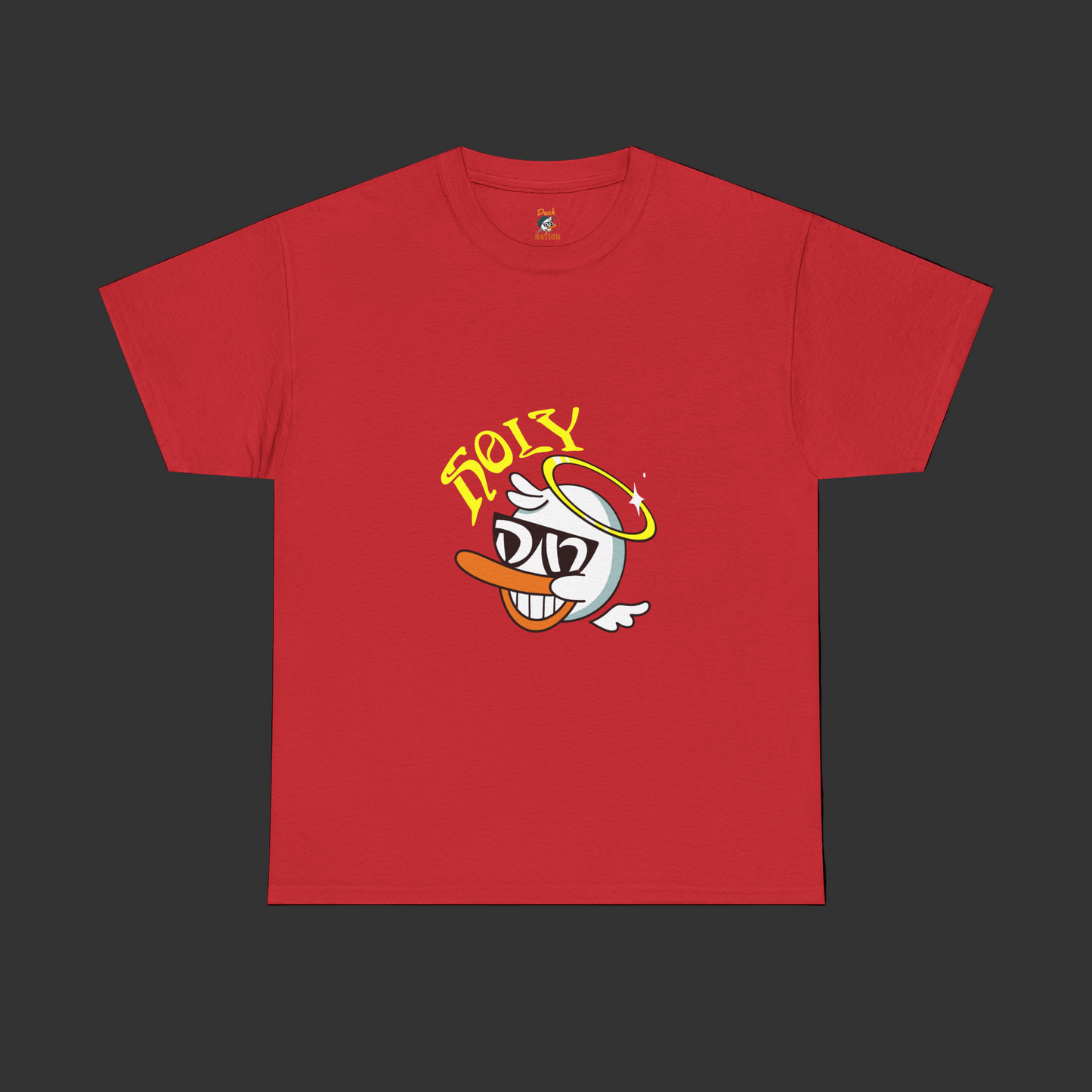 Holy Duck Unisex Streetwear Tee - A divine dose of attitude, streetwear style