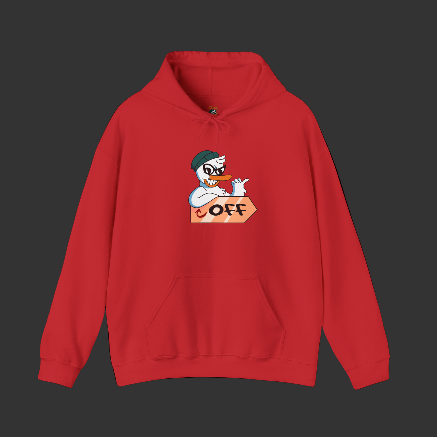 Duck Off Unisex Streetwear Hoodie - When "no" isn't enough, say it with a hoodie