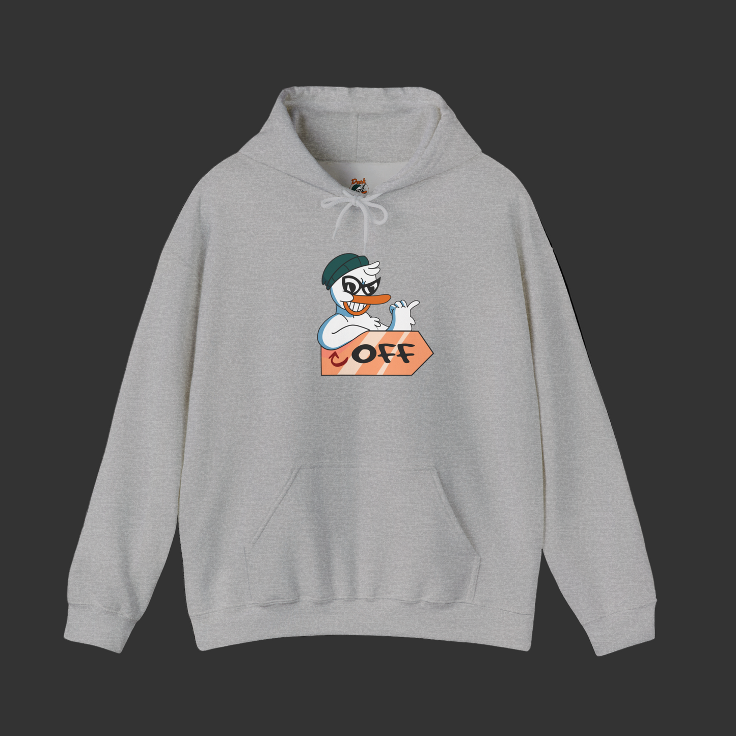 Duck Off Unisex Streetwear Hoodie - When "no" isn't enough, say it with a hoodie