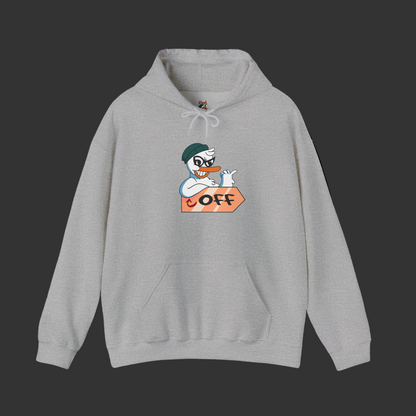 Duck Off Unisex Streetwear Hoodie - When "no" isn't enough, say it with a hoodie