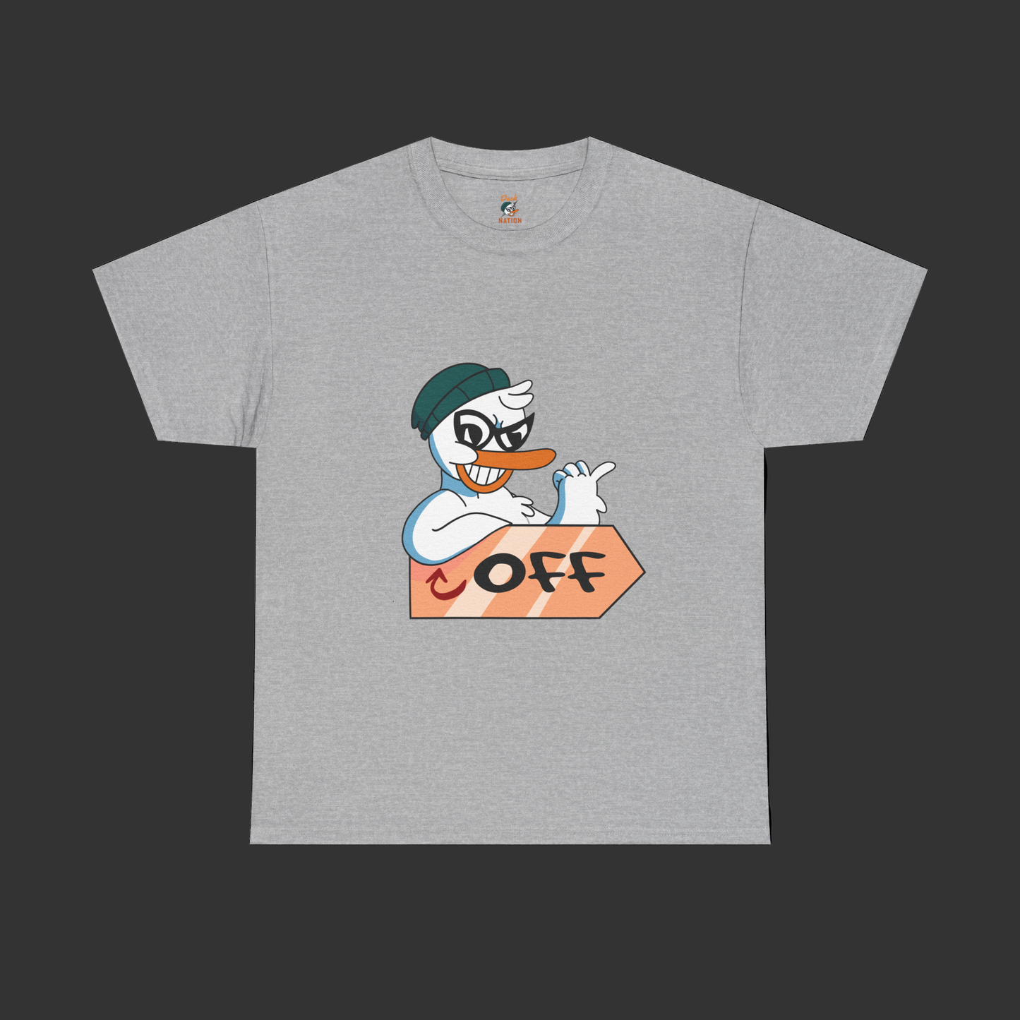 Duck Off Unisex Streetwear Tee - When subtlety isn't your style, wear your attitude