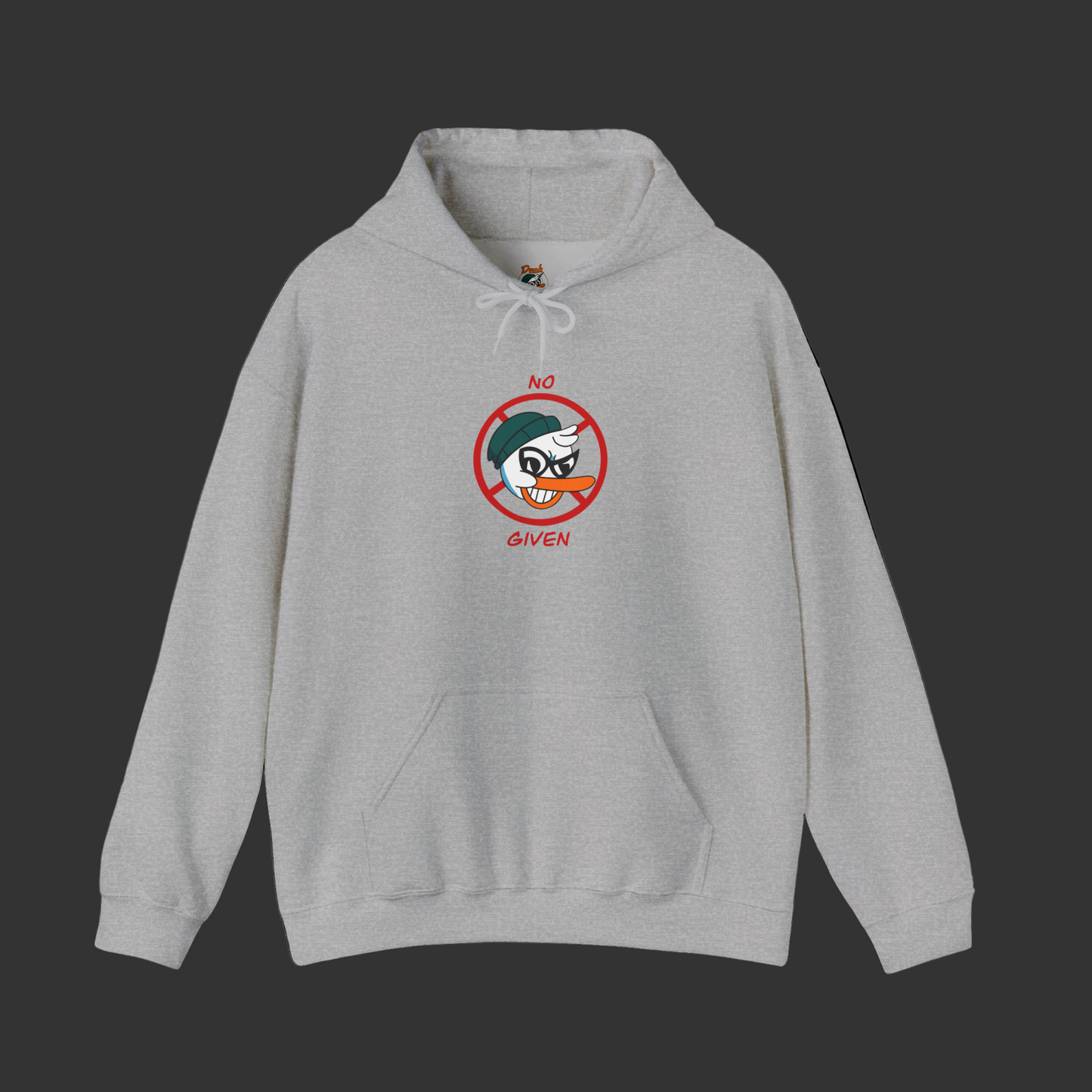 No Ducks Given Unisex Hoodie - Warm. Bold. Zero ducks to give.