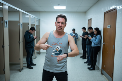 Tick Tock Unisex Tank Top - Cool. Loud. Dangerous.