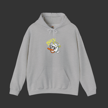 Holy Duck Unisex Streetwear Hoodie - Cozy comfort meets cheeky divine energy