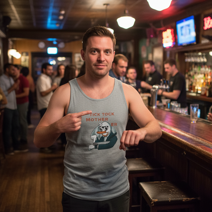 Tick Tock Unisex Tank Top - Cool. Loud. Dangerous.