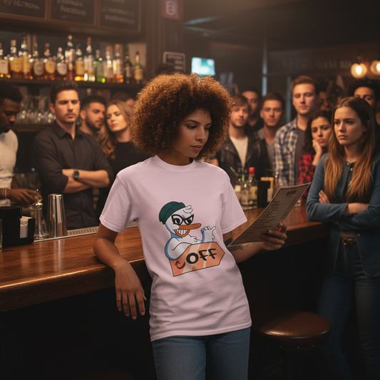 Duck Off Unisex Streetwear Tee - When subtlety isn't your style, wear your attitude