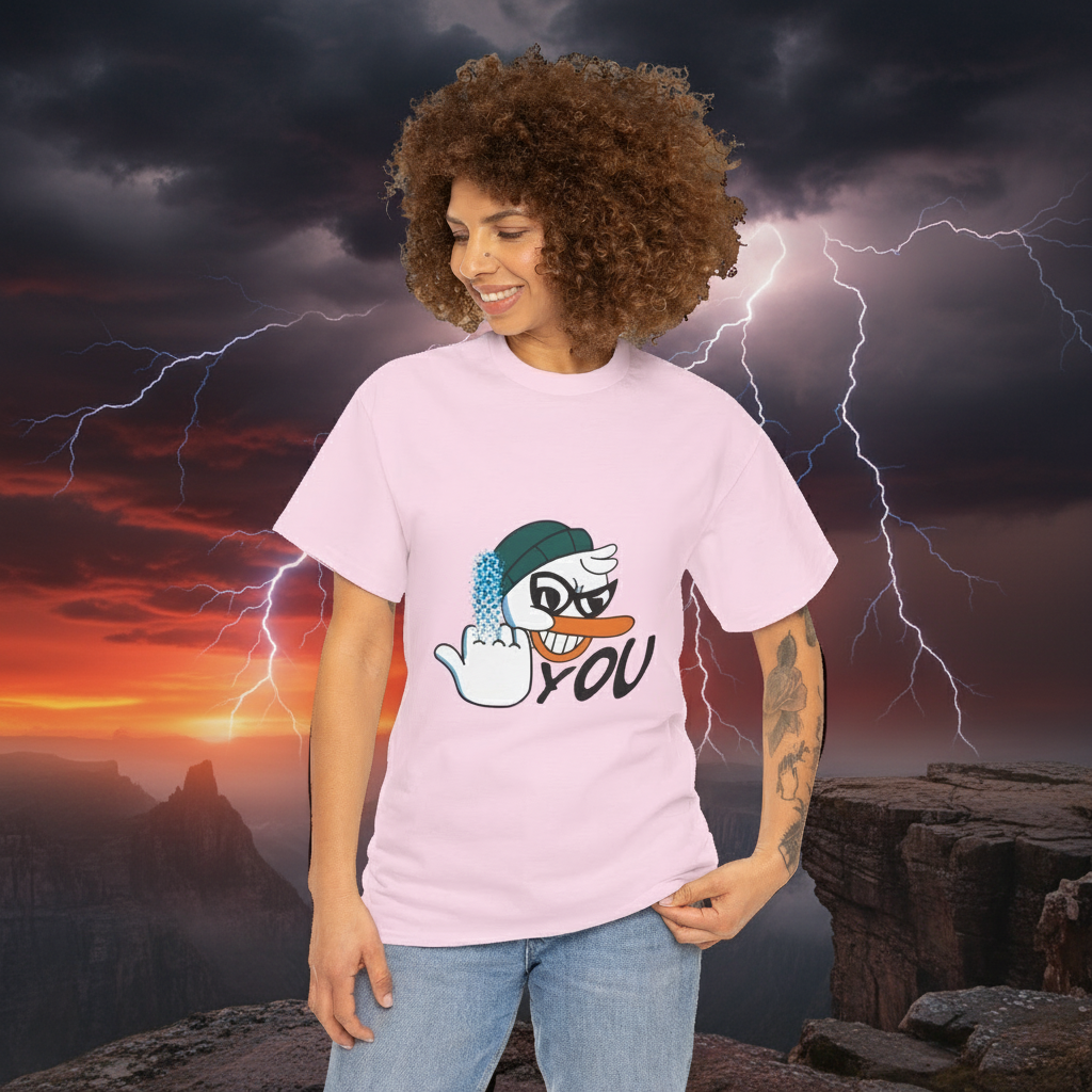 Duck You Unisex Streetwear Tee - Sometimes, two words say it all.