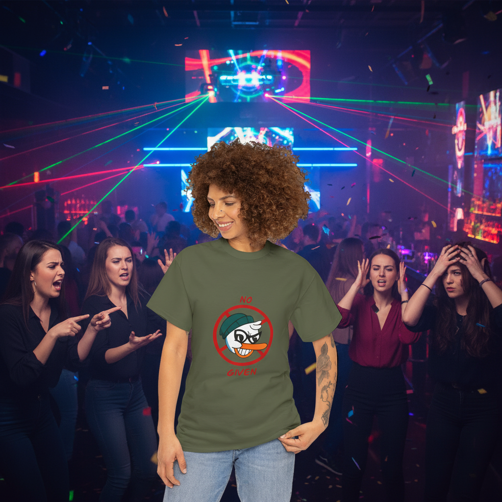 No Ducks Given Unisex T-Shirt - Everyday comfort. Zero ducks given.