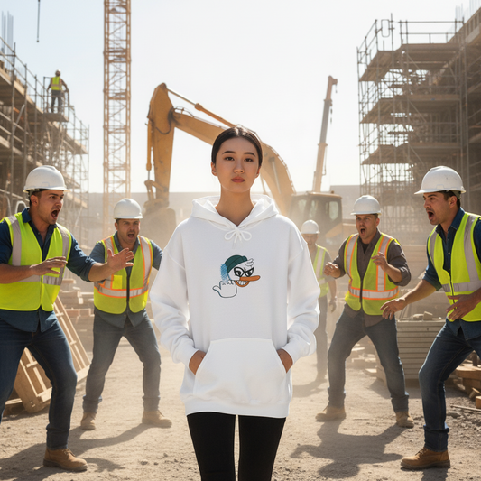 Duck You Unisex Streetwear Hoodie - When bold meets cozy