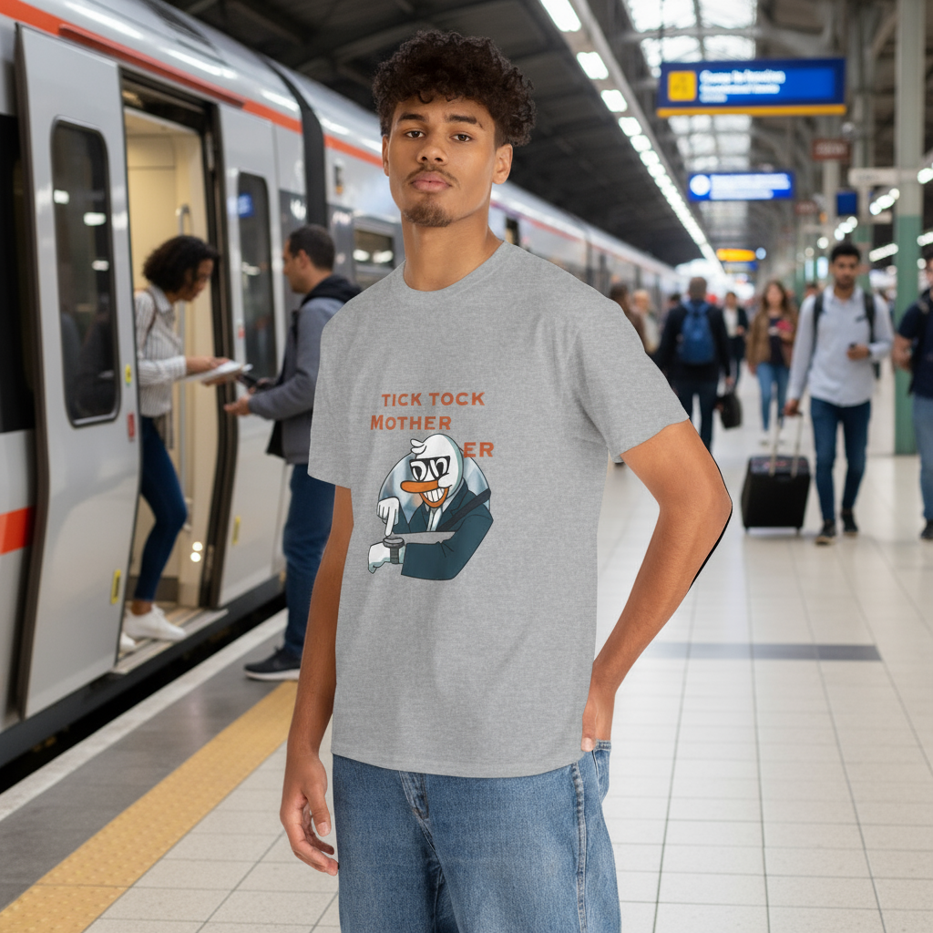 Tick Tock Unisex T-Shirt - Everyday wear. Zero Filter.